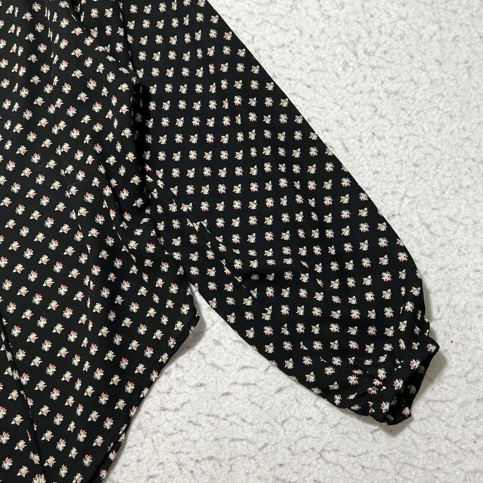 Nordstrom WAYF Where Are You From Lightweight Tie Blouse Size S / US 4 / IT 40 - 5 Thumbnail