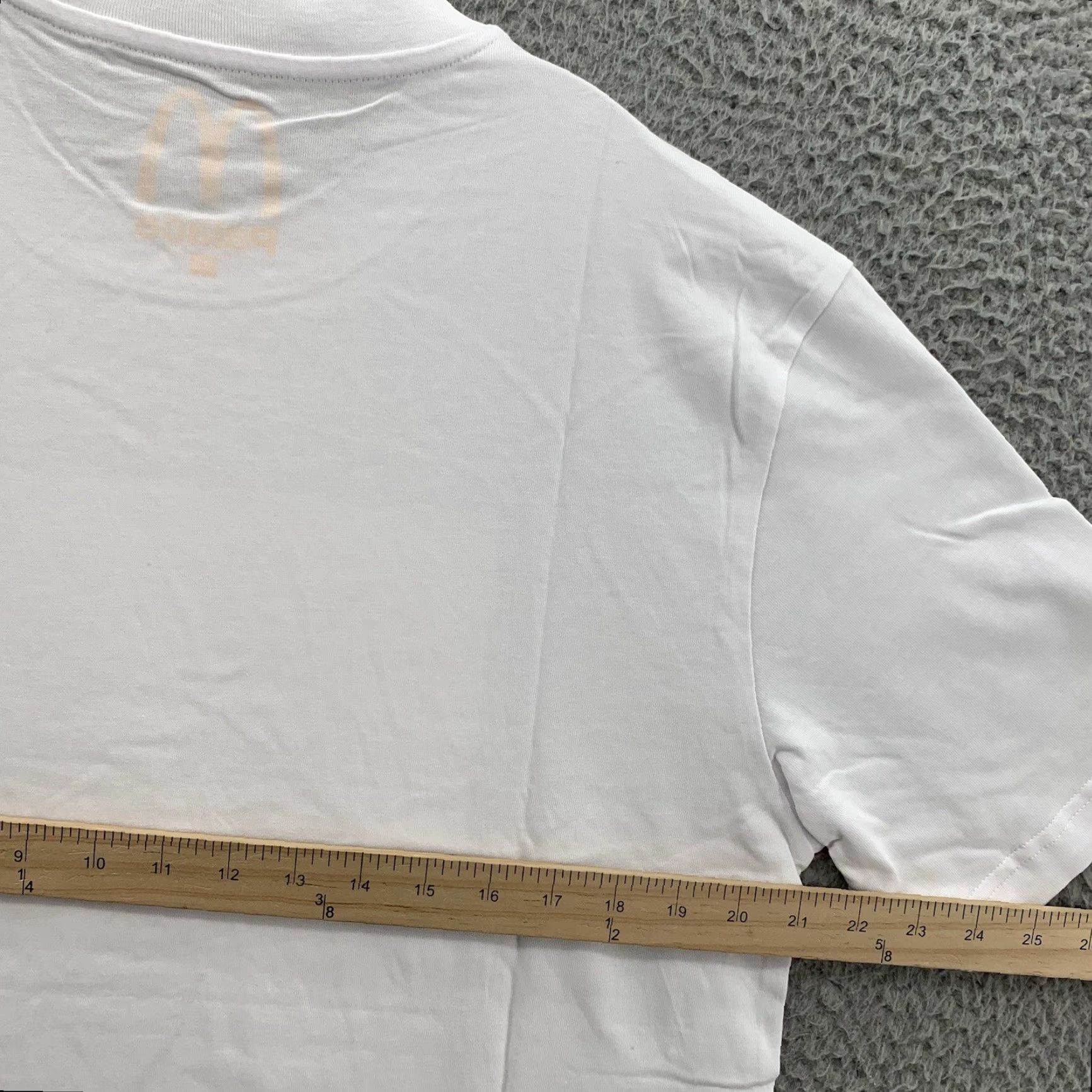 Palace Palace x McDonald's Sign T-shirt Mens White Large Skateboard Streetwear Outdoors Size US L / EU 52-54 / 3 - 6 Thumbnail