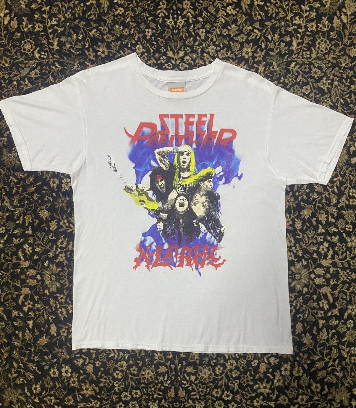Band Tees × Japanese Brand × Xlarge Xlarge X Steel Panther Size US M / EU 48-50 / 2 - 1 Thumbnail