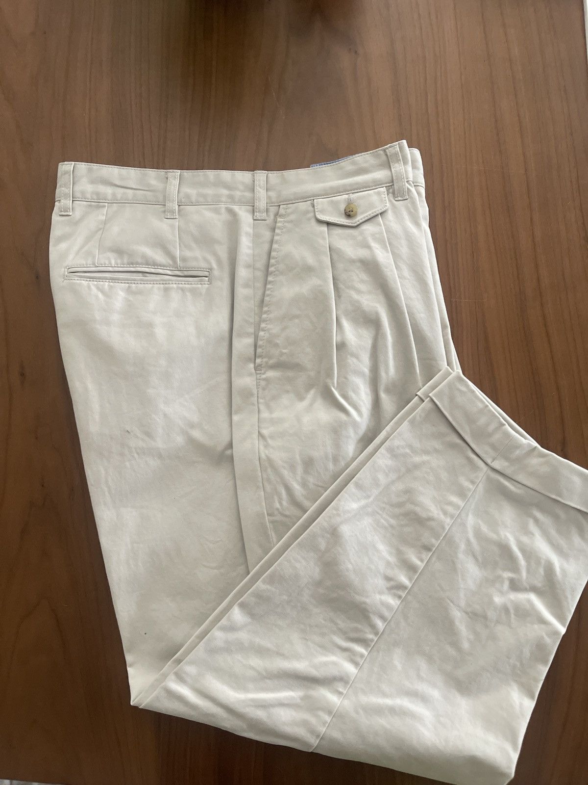 Beams Plus Beams plus 2pleats stone Size US 32 / EU 48 - 1 Thumbnail
