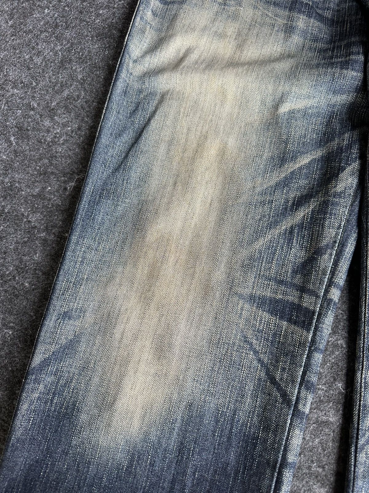 Edwin Vintage Edwin 503 Bluetrip Faded Washed Denim 32x34 D432 Size US 32 / EU 48 - 13 Thumbnail