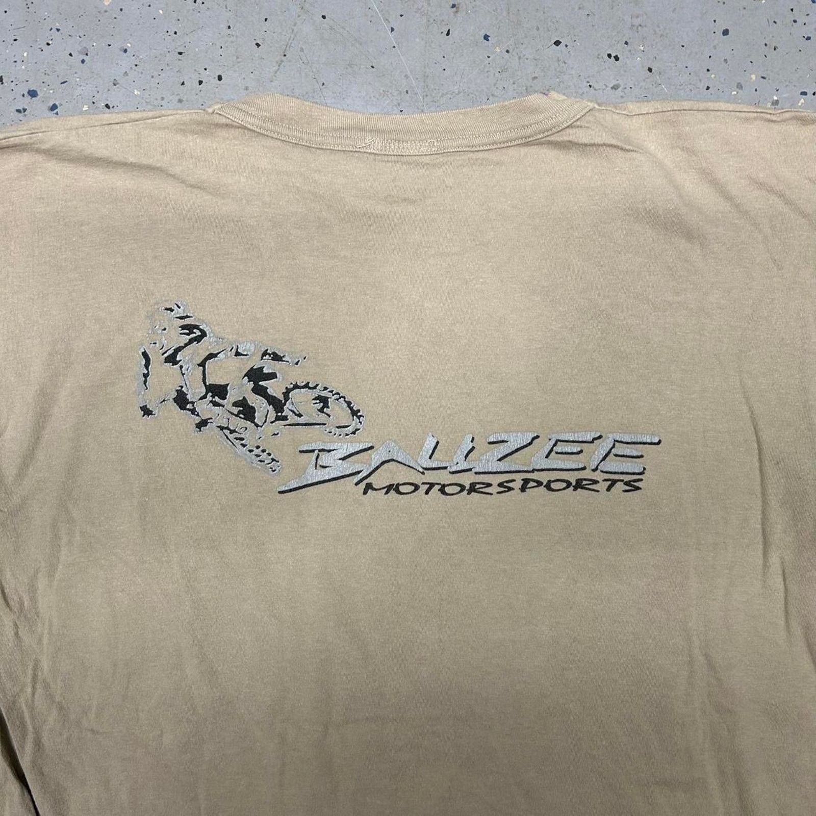 Other VTG Tan Balzee Motorsports T-shirt Size US XL / EU 56 / 4 - 2 Thumbnail