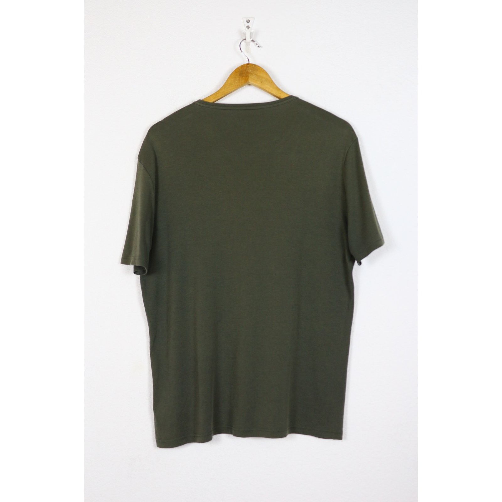 Prada Prada Logo Rubber Tab Military Tee T-shirt Avant Garde Size US XL / EU 56 / 4 - 6 Thumbnail
