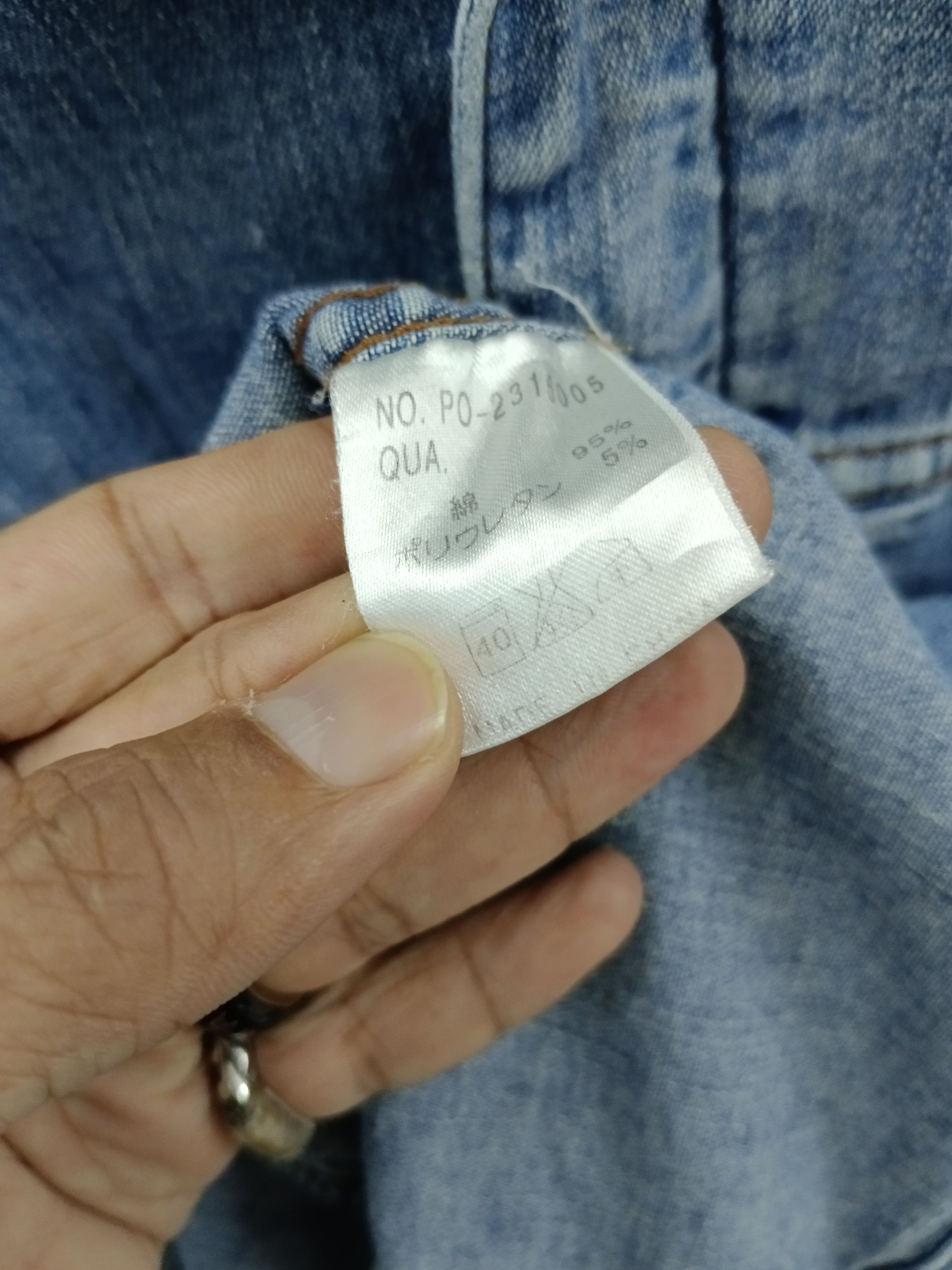 Pointer Distressed Vintage 90s Pointer Chinese Kung Fu Denim Size US L / EU 52-54 / 3 - 8 Thumbnail