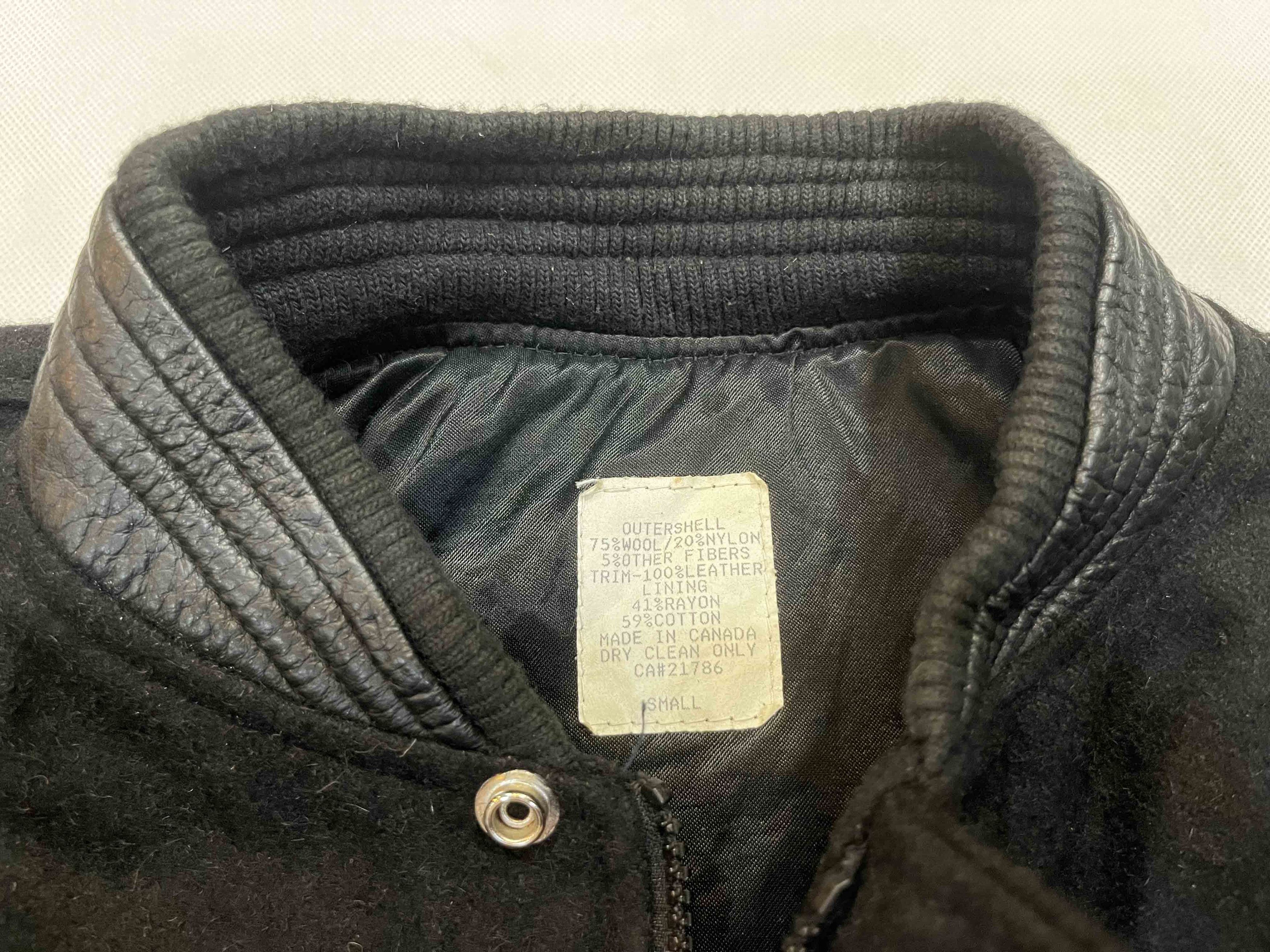 Mustang × Vintage Vintage Mustang Ford Wool Leather Jacket Size US S / EU 44-46 / 1 - 3 Thumbnail