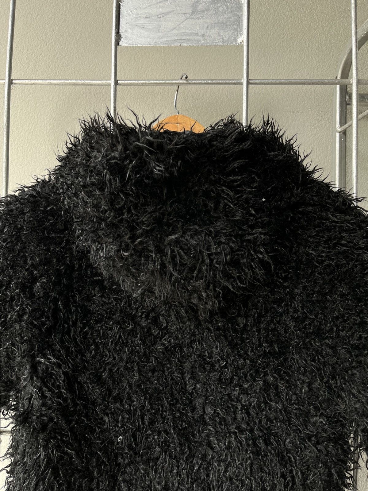 DKNY DKNY Shaggy black Faux fur jacket. Size ONE SIZE - 5 Thumbnail