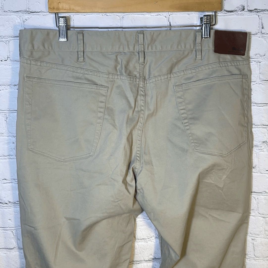 Polo Ralph Lauren Polo Ralph Lauren Pants Mens 38 The Prospect Straight Chino Pants Trousers Tan 29 In Straight Mens 38 Chino Pants Trousers Size US M / EU 48-50 / 2 - 5 Thumbnail