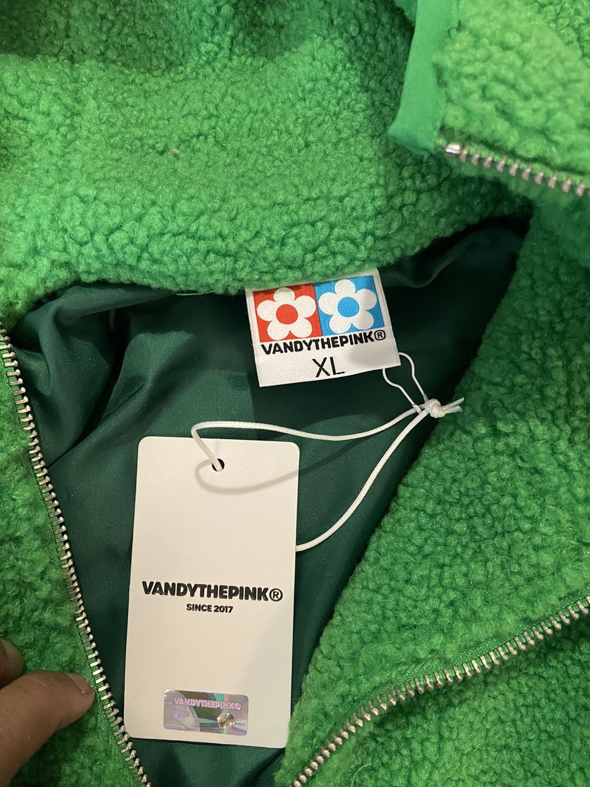 Vandy The Pink VandyThePink Animal Fleece "Lizard" Zip Up Hoodie Size US XL / EU 56 / 4 - 3 Thumbnail