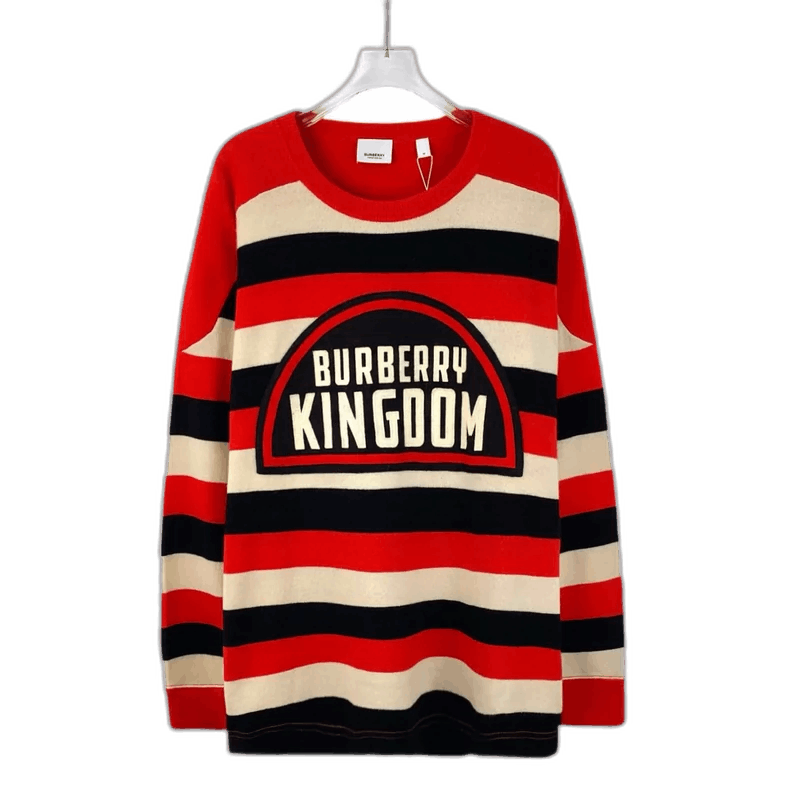 Burberry Burberry Color Block Long Sleeve Knit Sweater Size M / US 6-8 / IT 42-44 - 1 Thumbnail