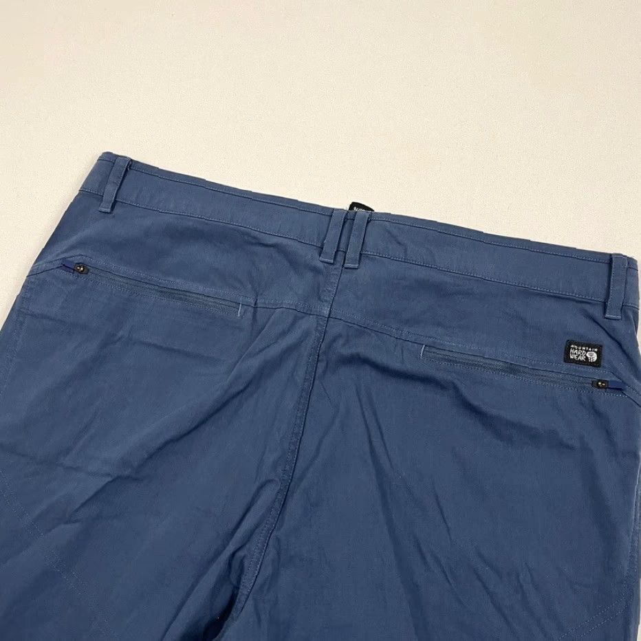 Mountain Hardwear Mountain Hardwear AP Pants Mens 38 x 26 Straight Leg Blue Active Hiking Stretch Size US 38 / EU 54 - 2 Thumbnail