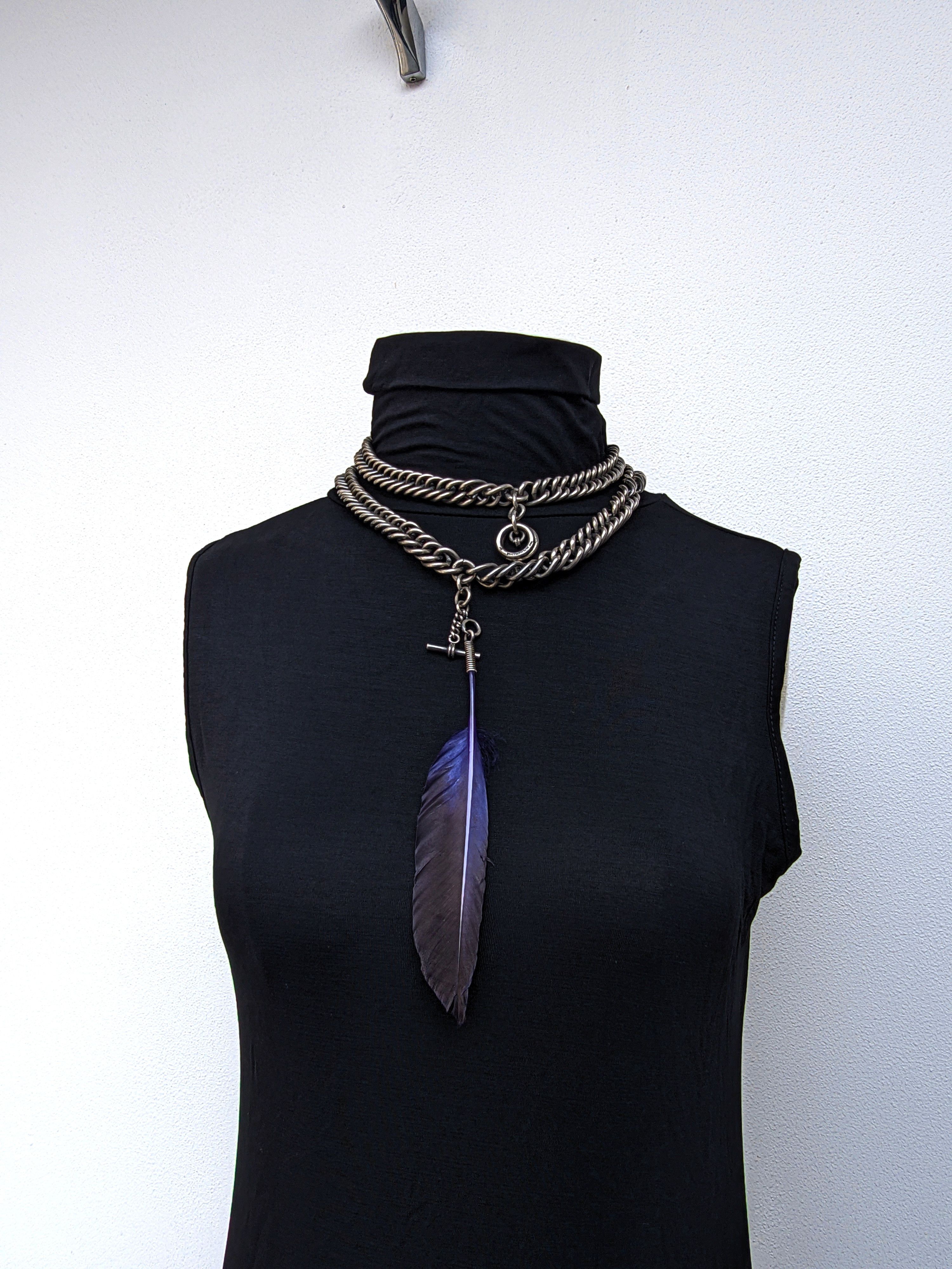Ann Demeulemeester Ann Demeulemeester silver necklace Size ONE SIZE - 2 Thumbnail
