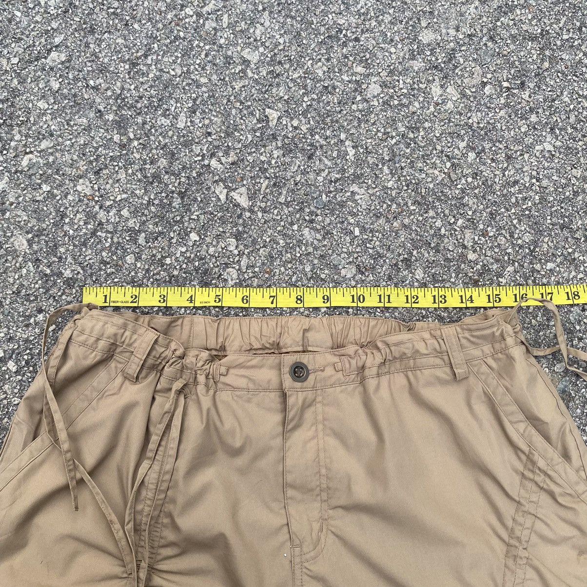 Japanese Brand WAVELIST Parachute Adjustable String Pant Size US 35 - 13 Thumbnail