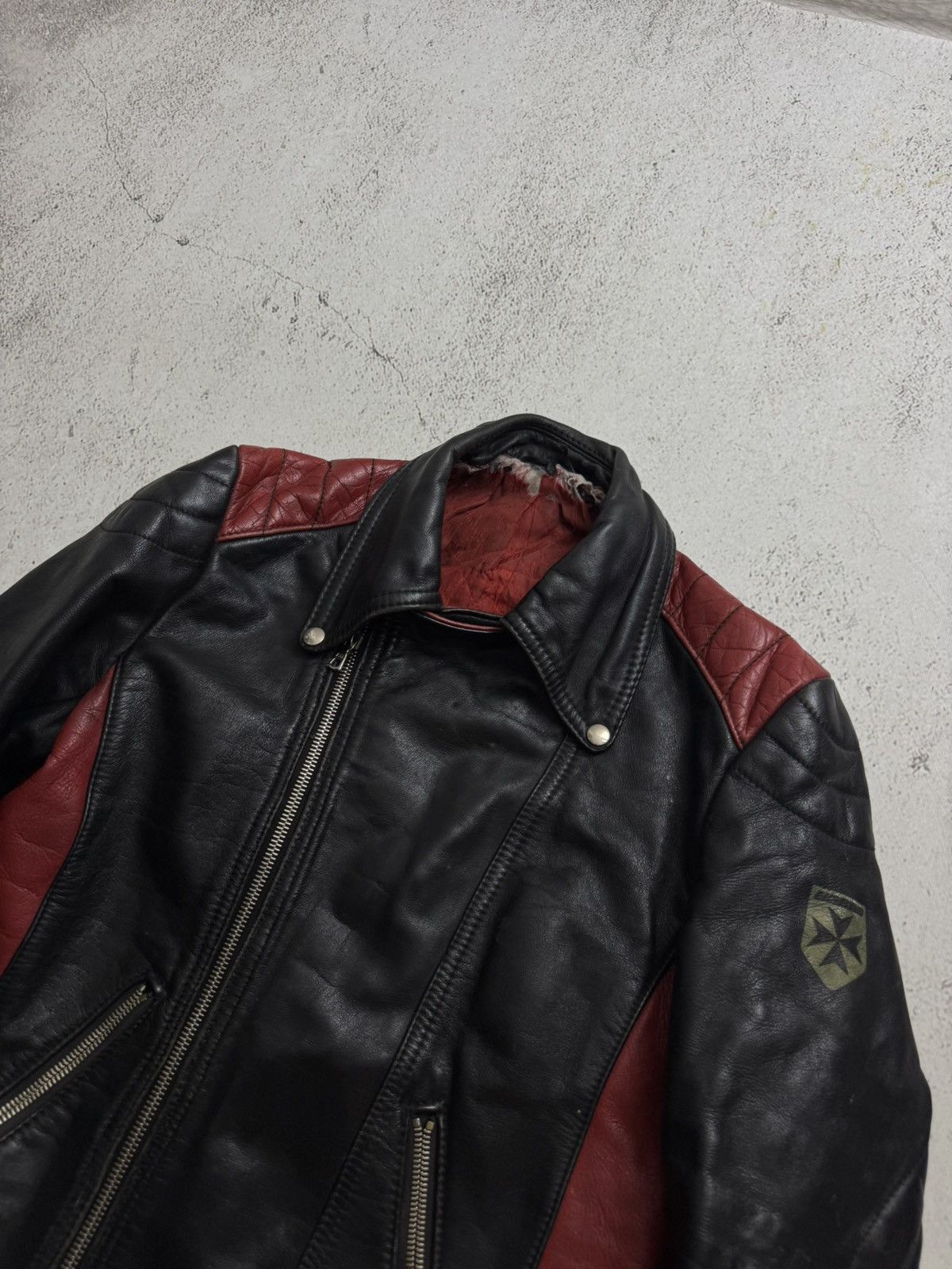Genuine Leather Harro Vintage Honda Vintage Leather Jacket Size US M / EU 48-50 / 2 - 14 Thumbnail
