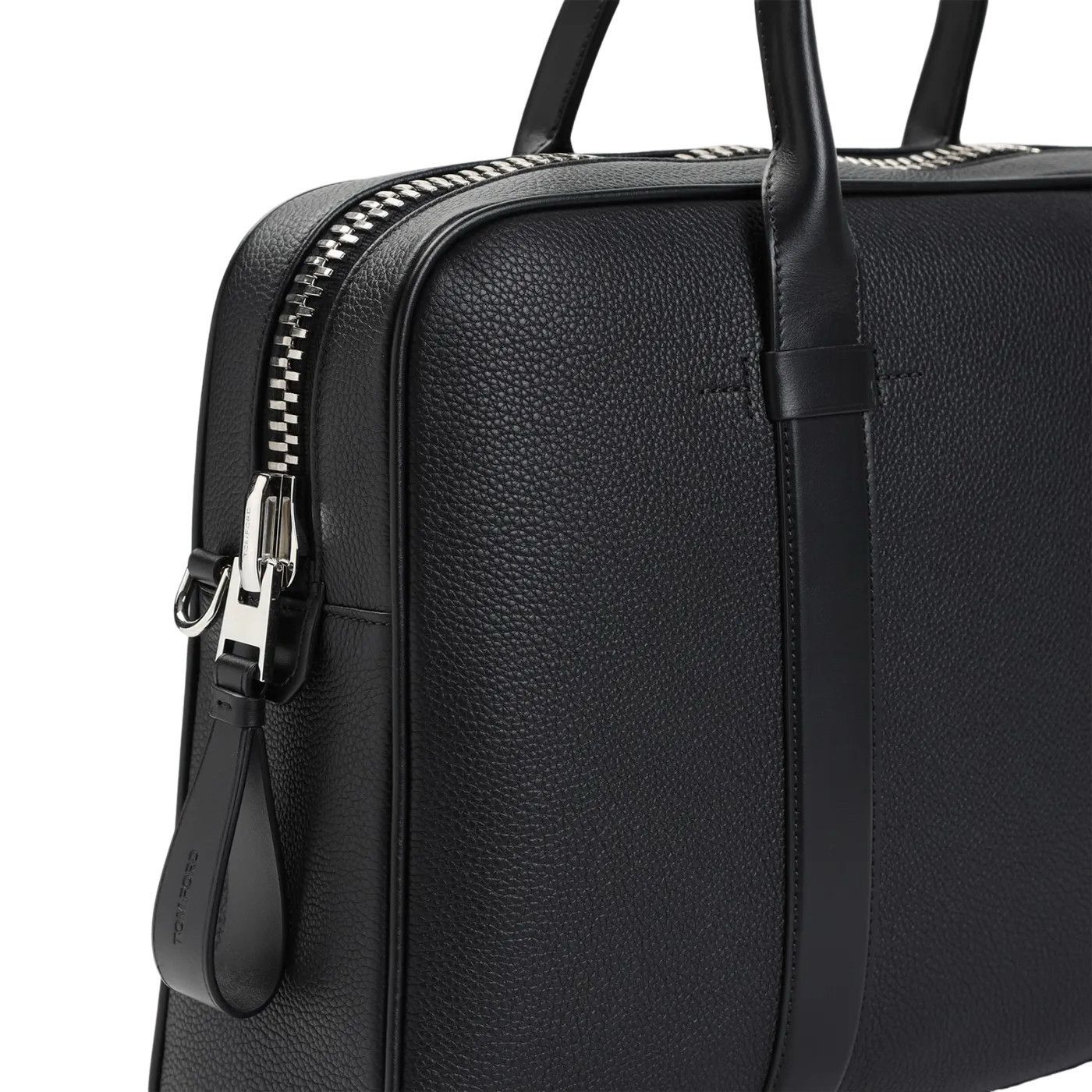 Tom Ford Tom Ford Black Grain Leather Briefcase New And Authentic Size ONE SIZE - 3 Thumbnail