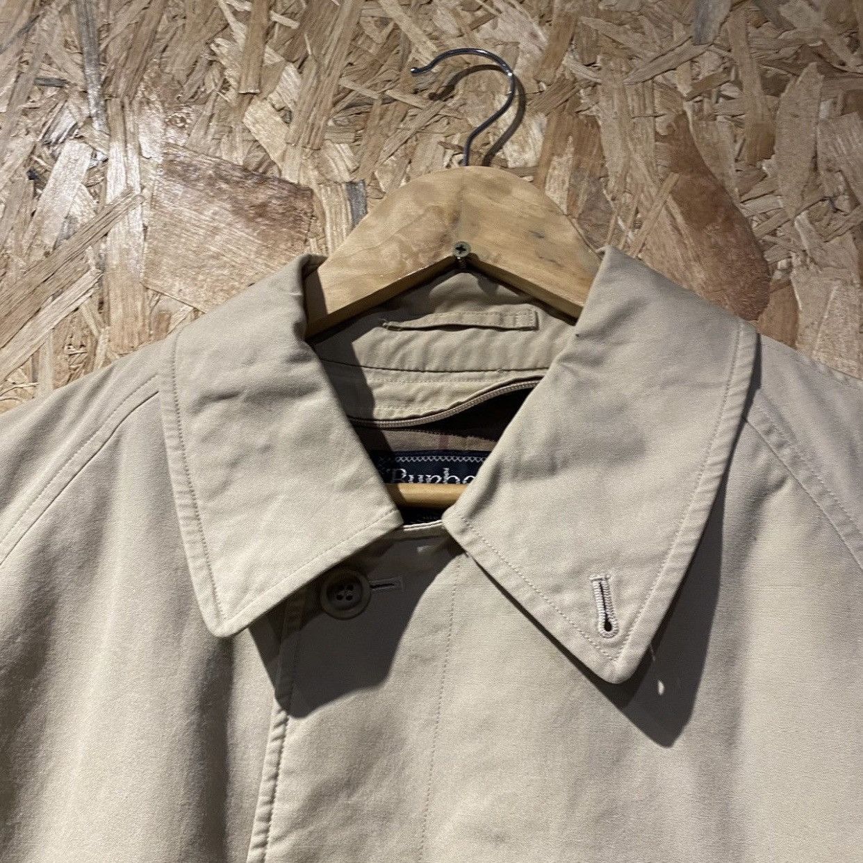 Burberry × Vintage Vintage 90s Burberry Trench Coat Check Size US L / EU 52-54 / 3 - 7 Thumbnail