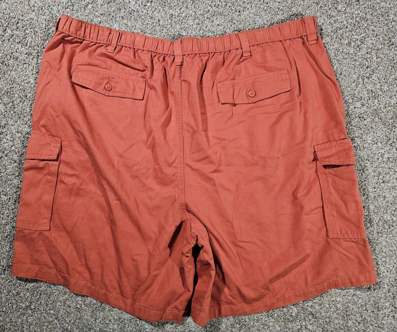 Designer Boulder Creek Trading Co. Cargo Shorts 4xl Salmon Orange Size US 44 / EU 60 - 8 Thumbnail