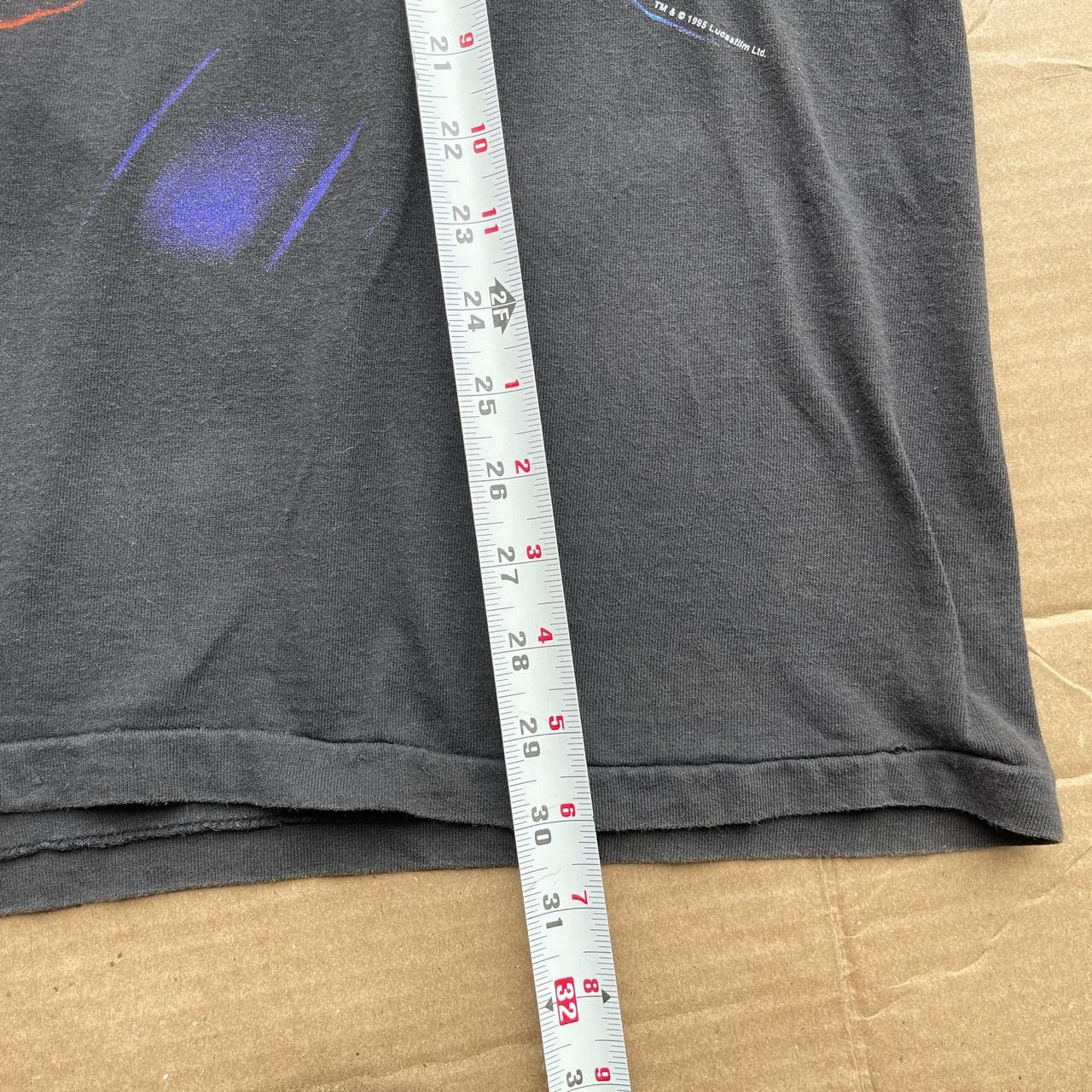 Star Wars × Vintage Vintage 1995 darth vader Big face changes tag tee Size US XL / EU 56 / 4 - 5 Thumbnail