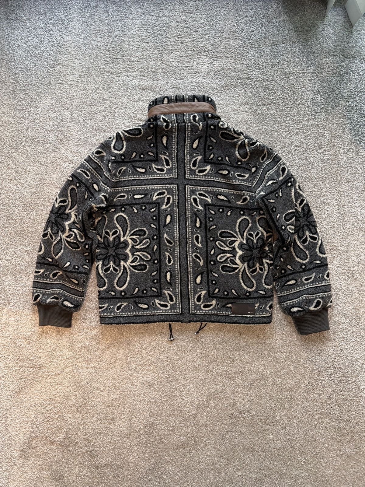 Amiri Amiri - paisley fleece jacket Size US XL / EU 56 / 4 - 2 Thumbnail