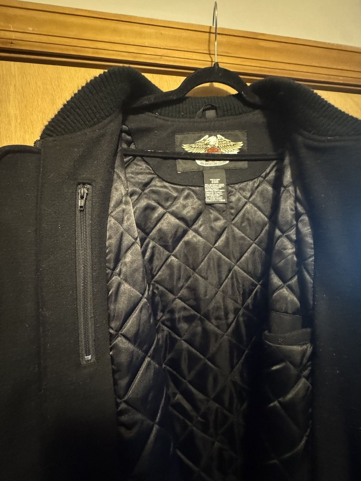Harley Davidson × Vintage 2007 Harley Davidson Varsity Jacket XXXL Size US XXL / EU 58 / 5 - 6 Thumbnail
