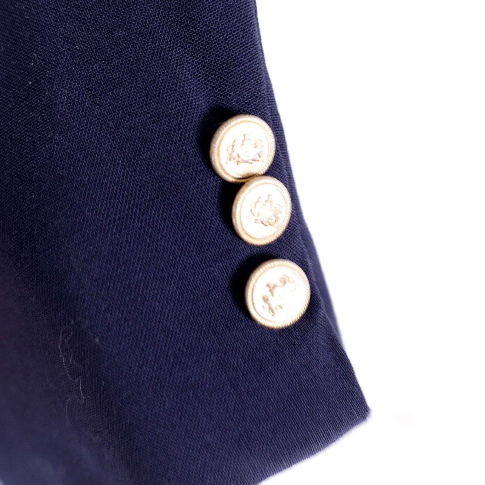 Stafford Stafford Worsted Wool 2 Gold Button Blazer 44R Vintage Tailo Size 44R - 3 Thumbnail