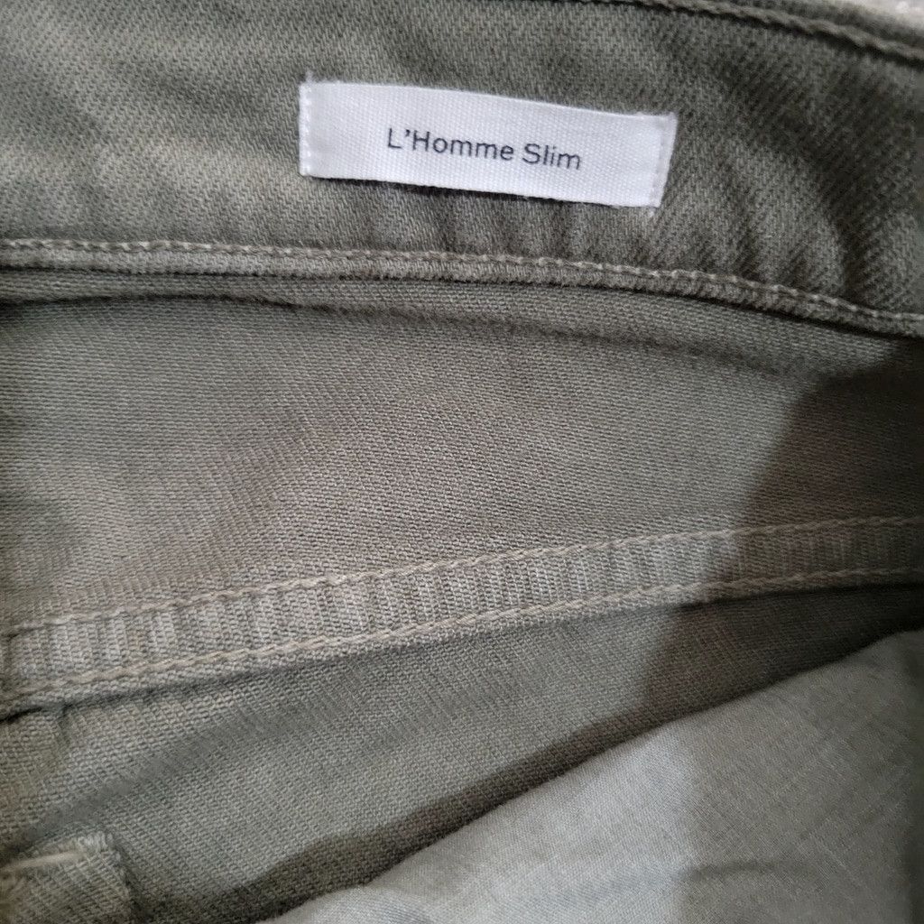 Frame FRAME Le'Homme Slim Straight Olive Jeans Size 31/32 Men's Size US 31 - 8 Thumbnail