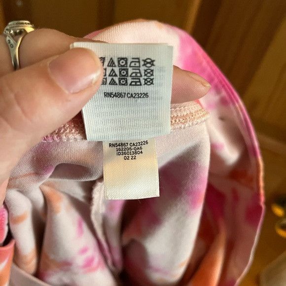 Victoria's Secret Pink Victorias Secret VS Pink Orange Tie-Dye Skort sz large Size 32" / US 10 / IT 46 - 7 Thumbnail