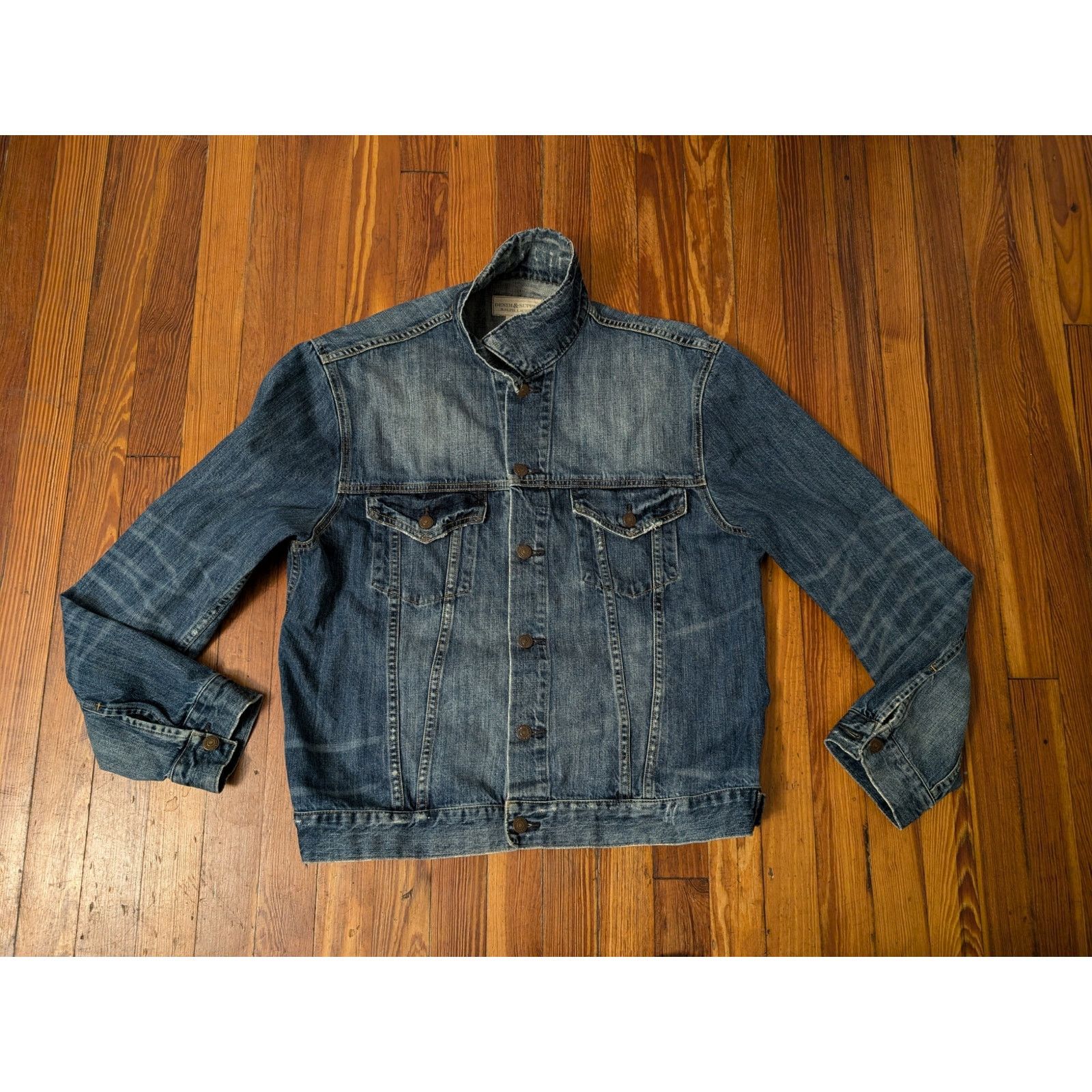 Denim & Supply Ralph Lauren Ralph Lauren Denim Supply Womens XL Jacket American Flag Tag Size XL / US 12-14 / IT 48-50 - 1 Thumbnail