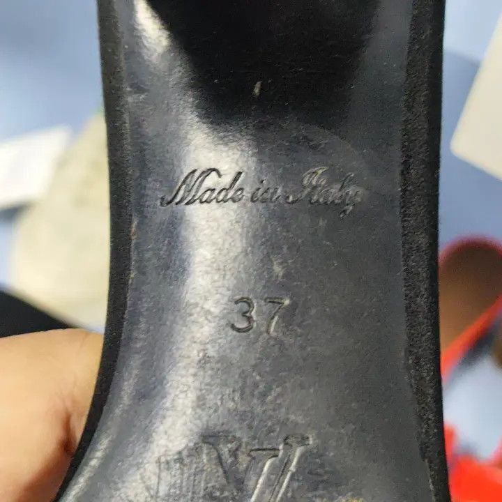 Louis Vuitton Louis Vuitton Black Embellished Heeled Mules -2508 Size US 6 / IT 36 - 7 Thumbnail