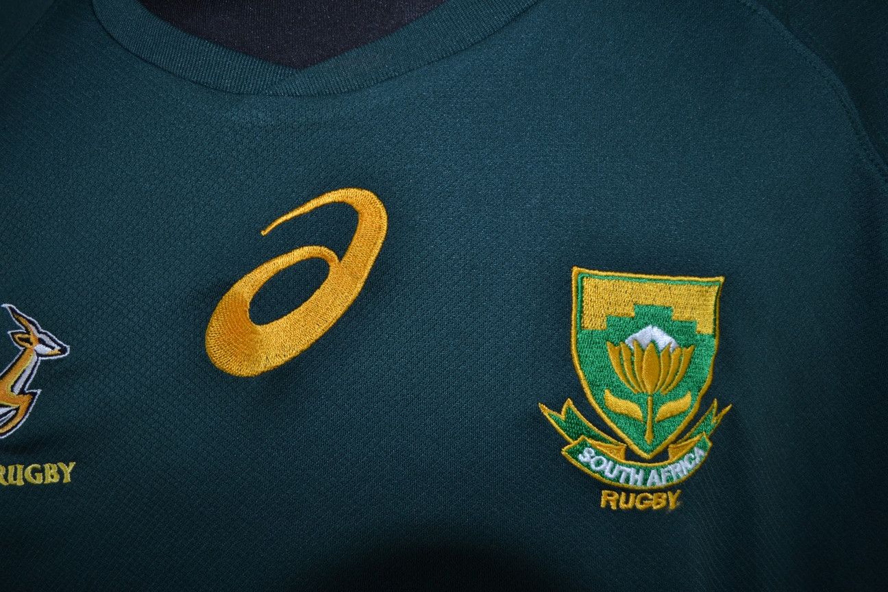 Asics South Africa Rugby Asics Jersey 2XL Size US XXL / EU 58 / 5 - 4 Thumbnail