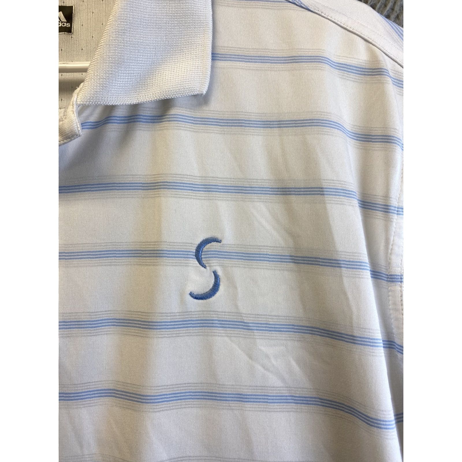 Adidas Adidas Polo Shirt Mens XL White Short Sleeve Golf Outdoor Casual Adult /97-28 Size US XL / EU 56 / 4 - 2 Thumbnail