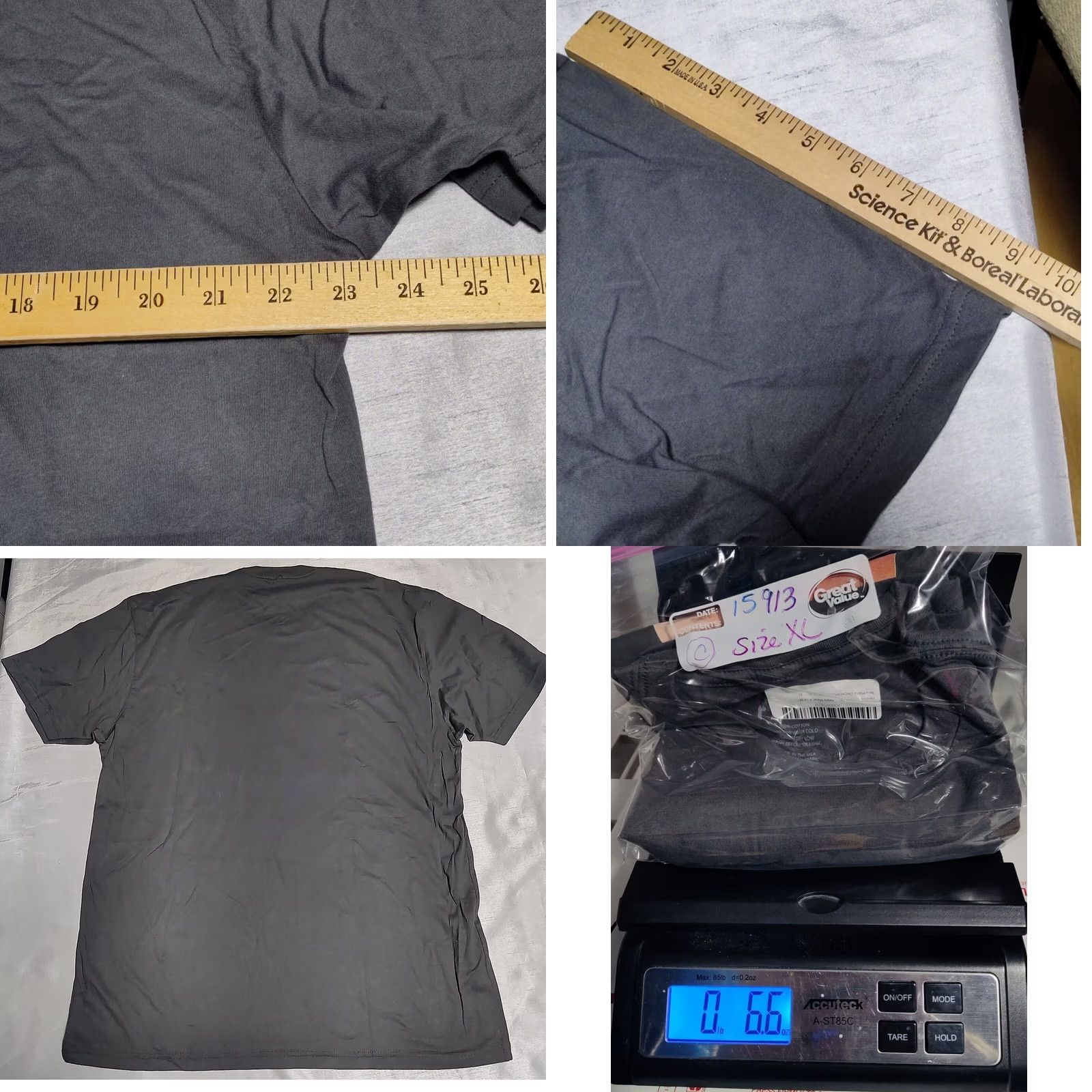 Vintage Panowear CHICKEN POT PI Men XL Gray Short Sleeve T-Shirt PI DAY 3.14 NEW Size US XL / EU 56 / 4 - 8 Thumbnail