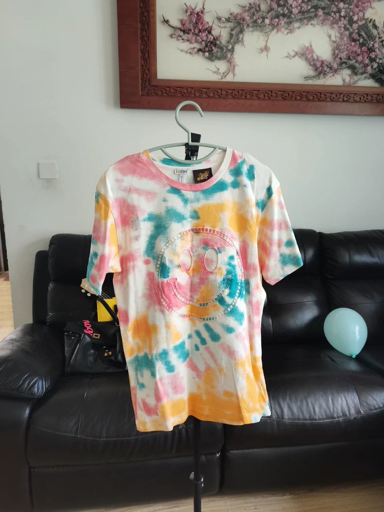Loewe LOEWE x Smiley co-branded tie-dye short sleeve T-shirt Size S / US 4 / IT 40 - 1 Thumbnail
