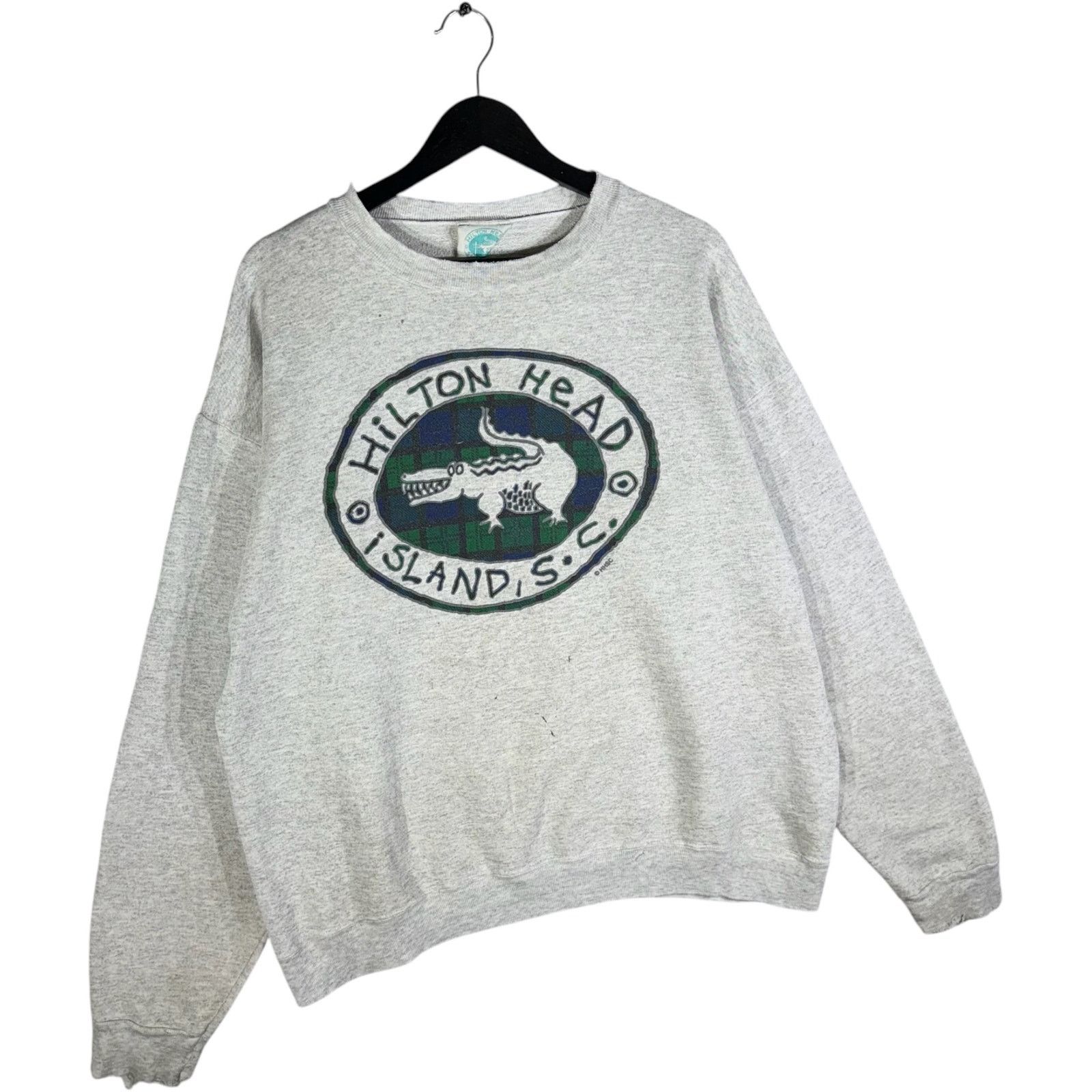 Vintage Vintage Hilton Head South Carolina Crewneck Large Size US L / EU 52-54 / 3 - 4 Thumbnail