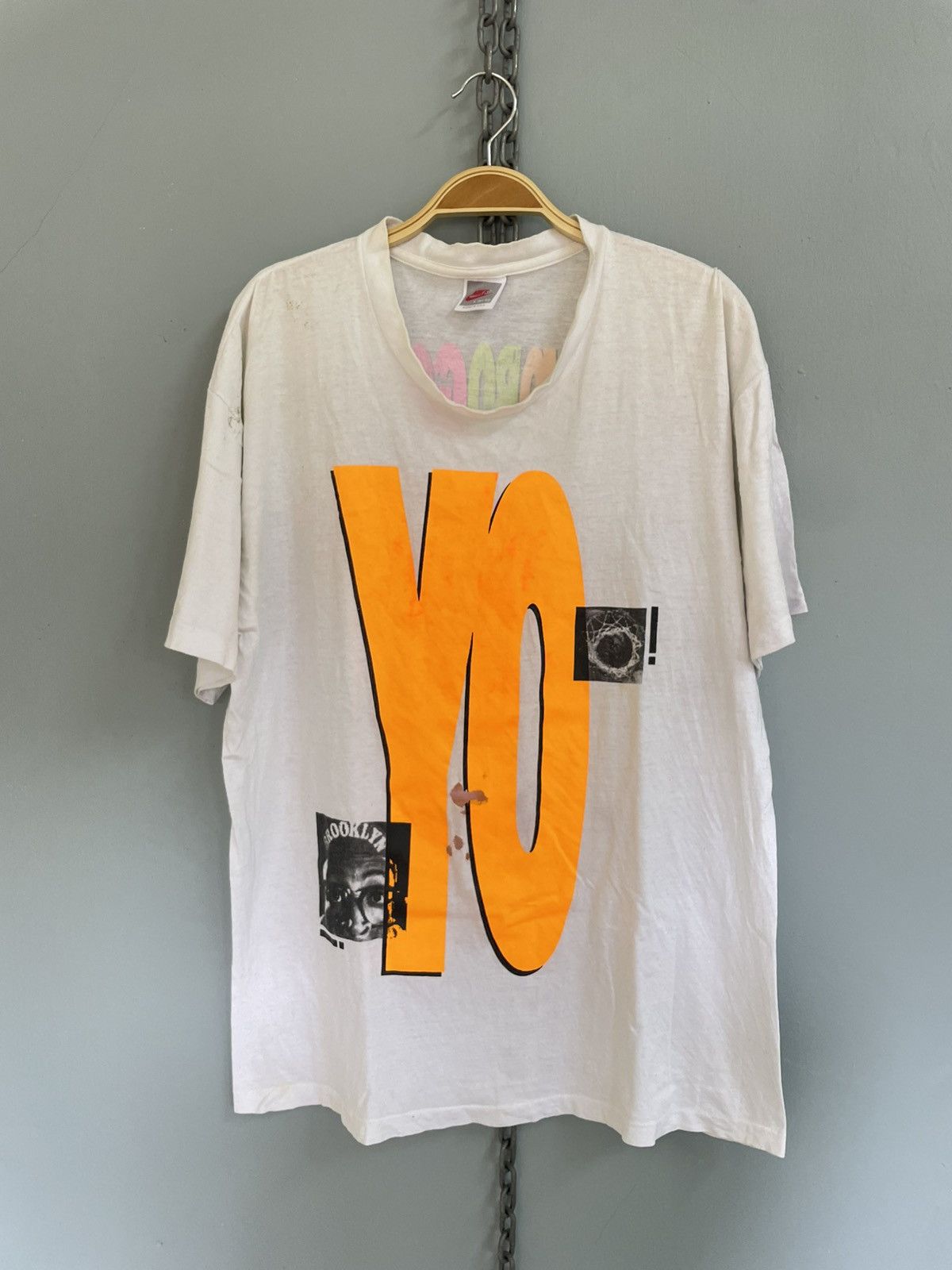 Nike Vintage 90s Nike YOBOGO Spike Lee t shirt Size US L / EU 52-54 / 3 - 1 Thumbnail