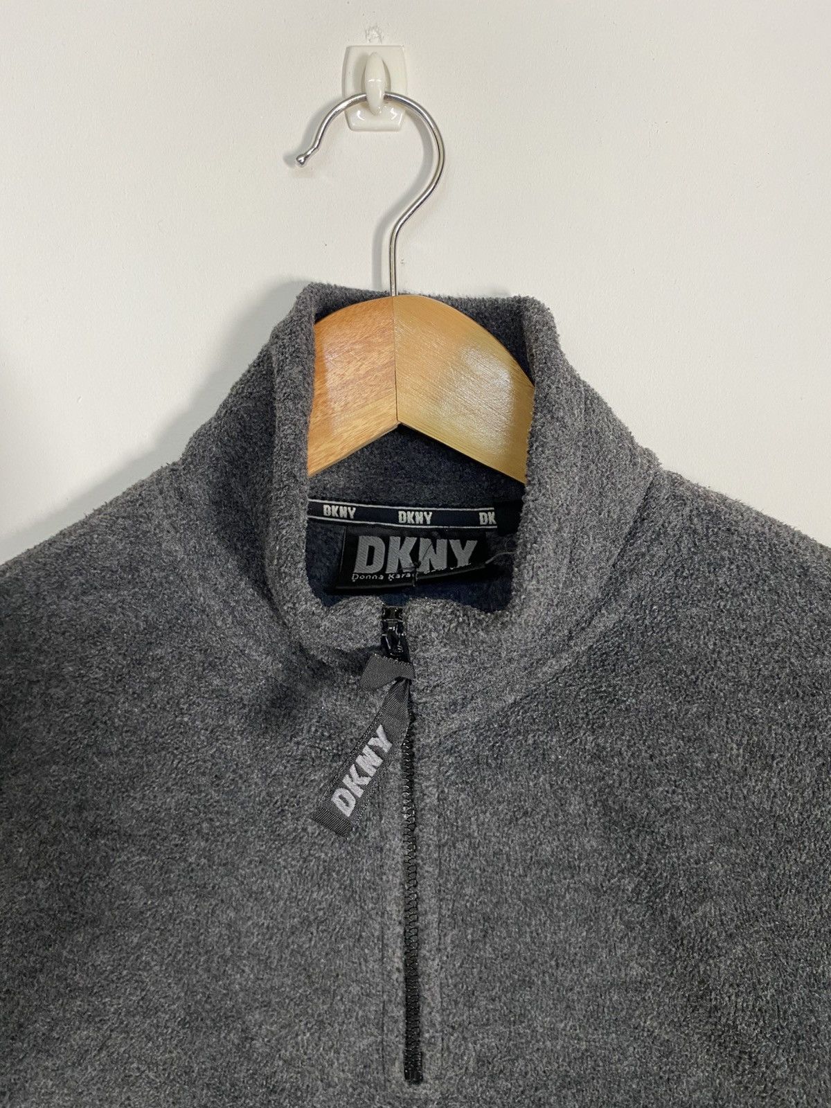 DKNY DKNY Tech system Embroidery Half Zipper Sweatshirt Size US M / EU 48-50 / 2 - 3 Thumbnail