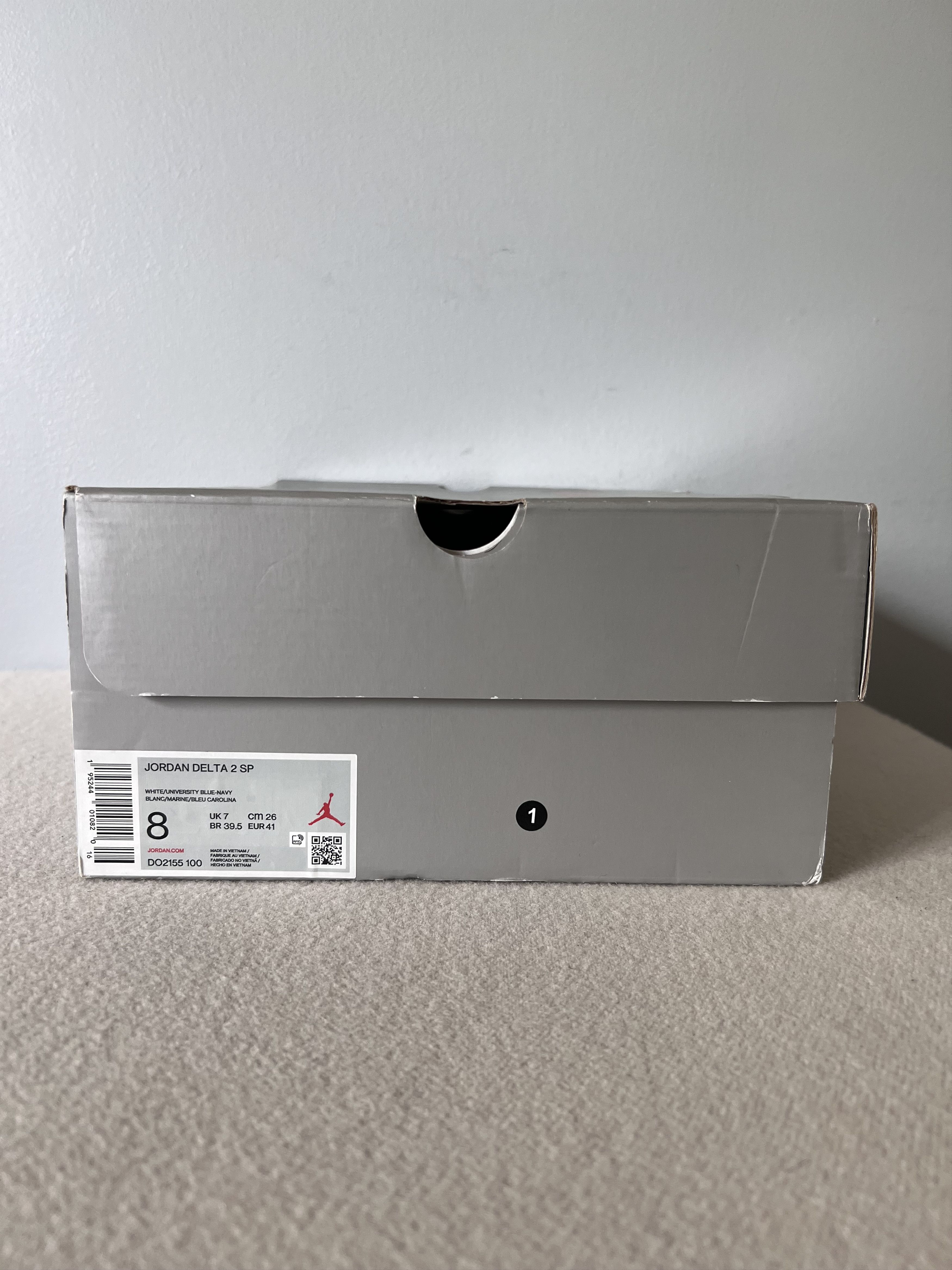 CLOT × Jordan Brand CLOT Jordan Delta 2 SP in Flint Blue Size US 8 / EU 41 - 7 Thumbnail