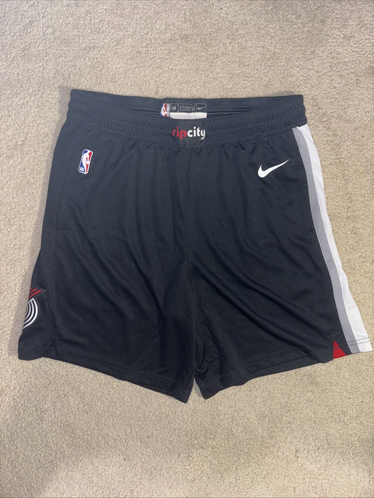 NBA Nike NBA Portland Trail Blazers Swingman Shorts 46 Mens XXL Size US 38 / EU 54 - 1 Thumbnail