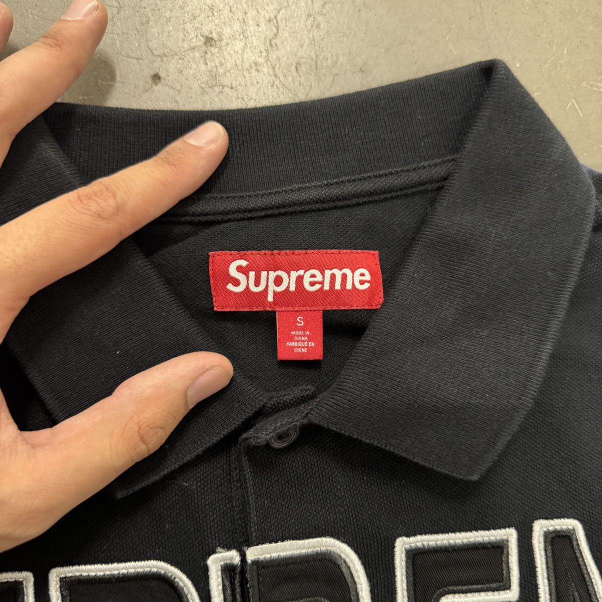 Supreme Supreme Twill Appliqué Polo Size US S / EU 44-46 / 1 - 3 Thumbnail