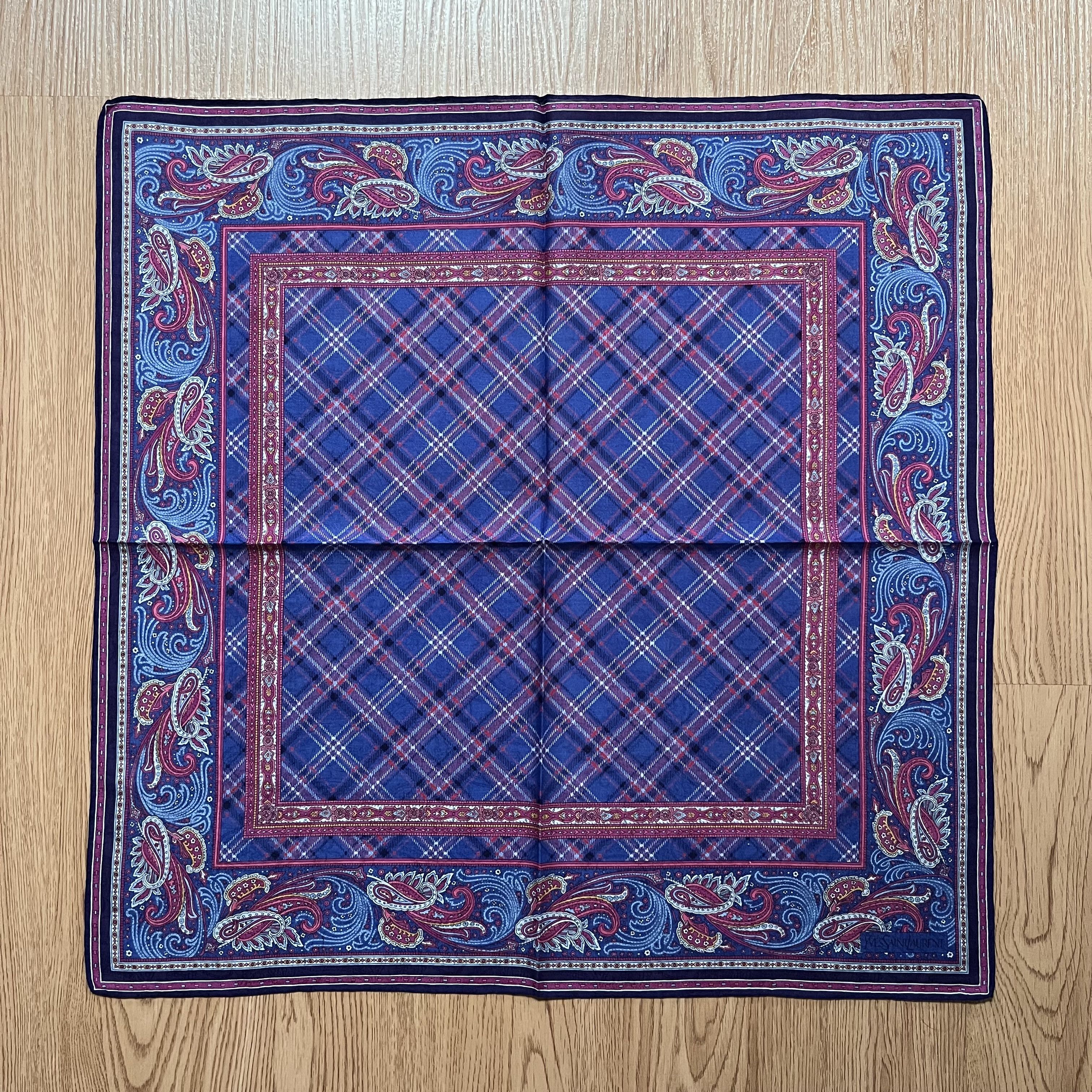 Yves Saint Laurent Vintage Yves Saint Laurent Handkerchief Size ONE SIZE - 1 Thumbnail