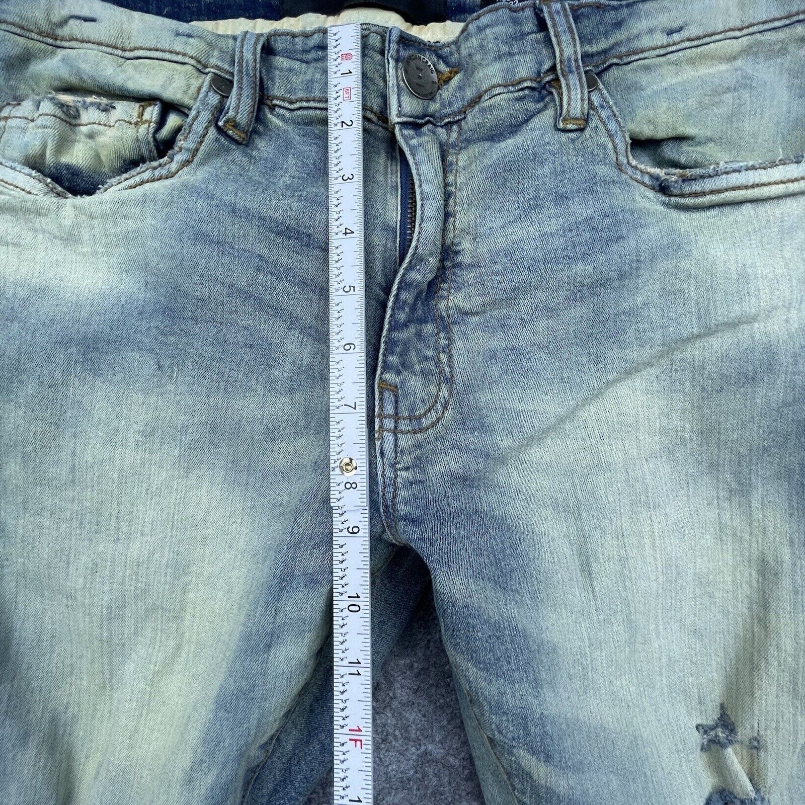 Jordan Craig Jordan Craig Jeans Mens 34/32 Ross Grunge Ripped Thrashed Size US 34 / EU 50 - 6 Thumbnail