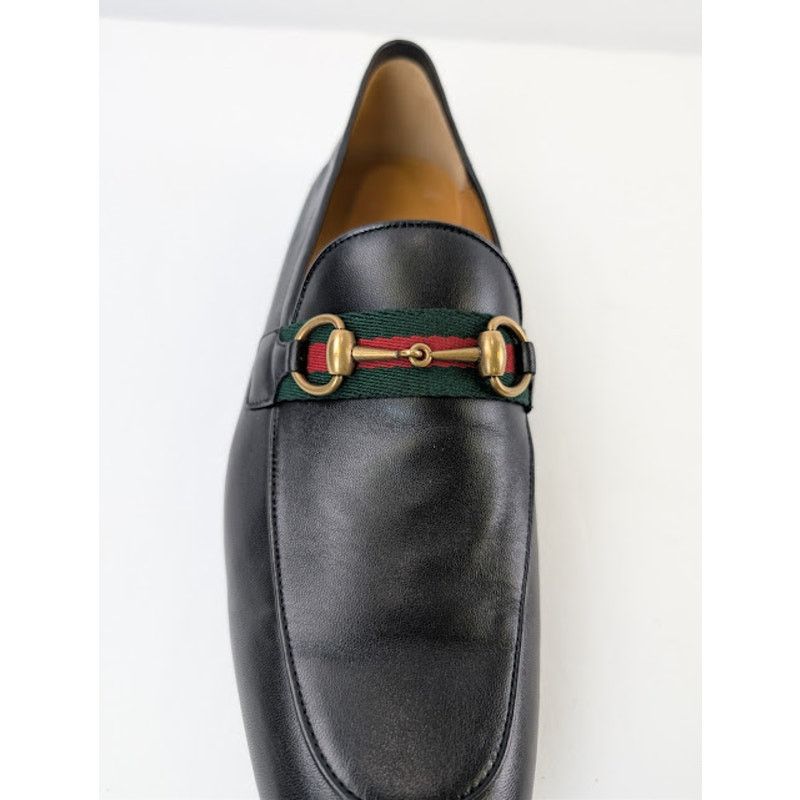 Gucci o1rshd1 Gnello Plonge Leather Loafer Boots in Nero Size US 11.5 / EU 44-45 - 15 Thumbnail