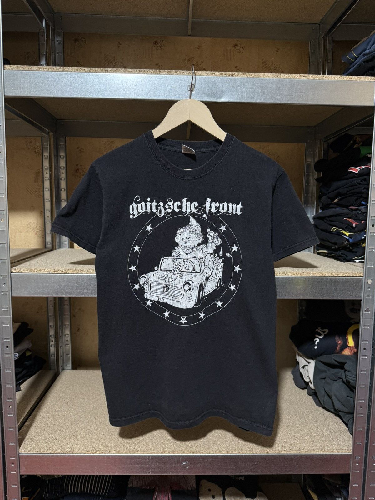 Band Tees × Vintage Vintage 2000’s Goitzsche Front Der Osten Rockt T-Shirt Size US S / EU 44-46 / 1 - 1 Thumbnail