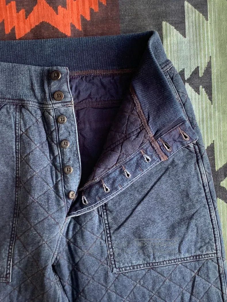 RRL Ralph Lauren RRL Ralph Lauren size L Indigo quilted cotton pants Size US 30 / EU 46 - 5 Thumbnail