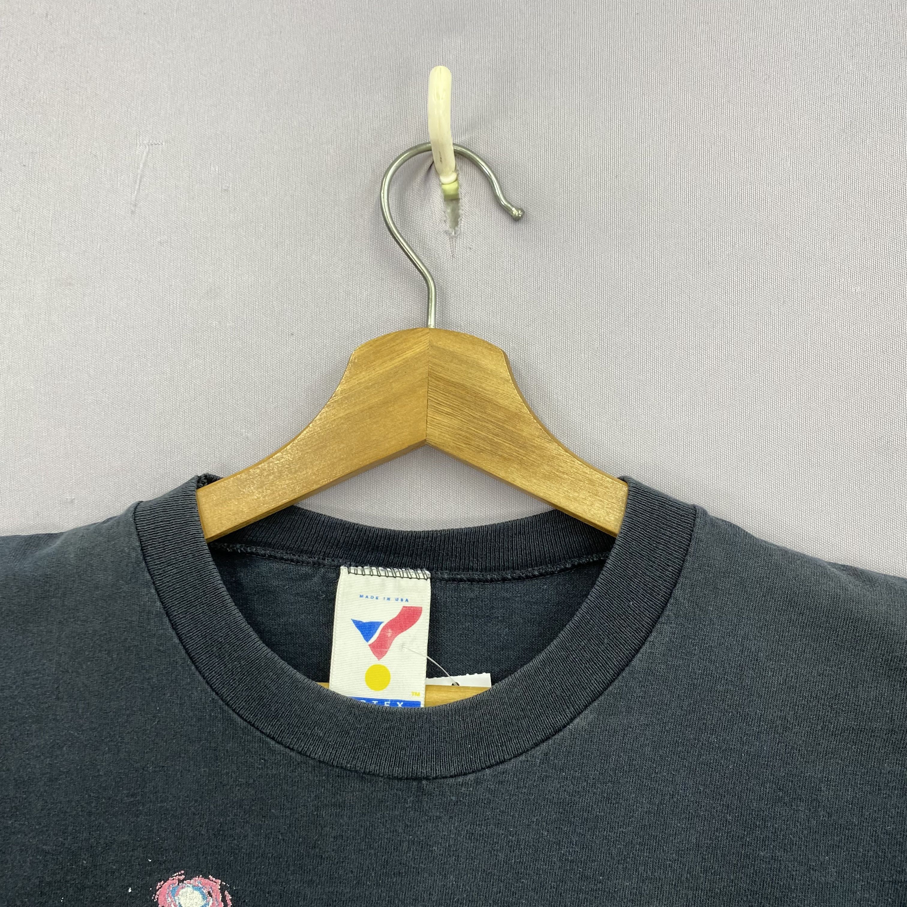 Cartoon Network Vintage 90s Snoopy X NBA Chicago Bulls T-Shirt Crewneck Tee Size US L / EU 52-54 / 3 - 4 Thumbnail