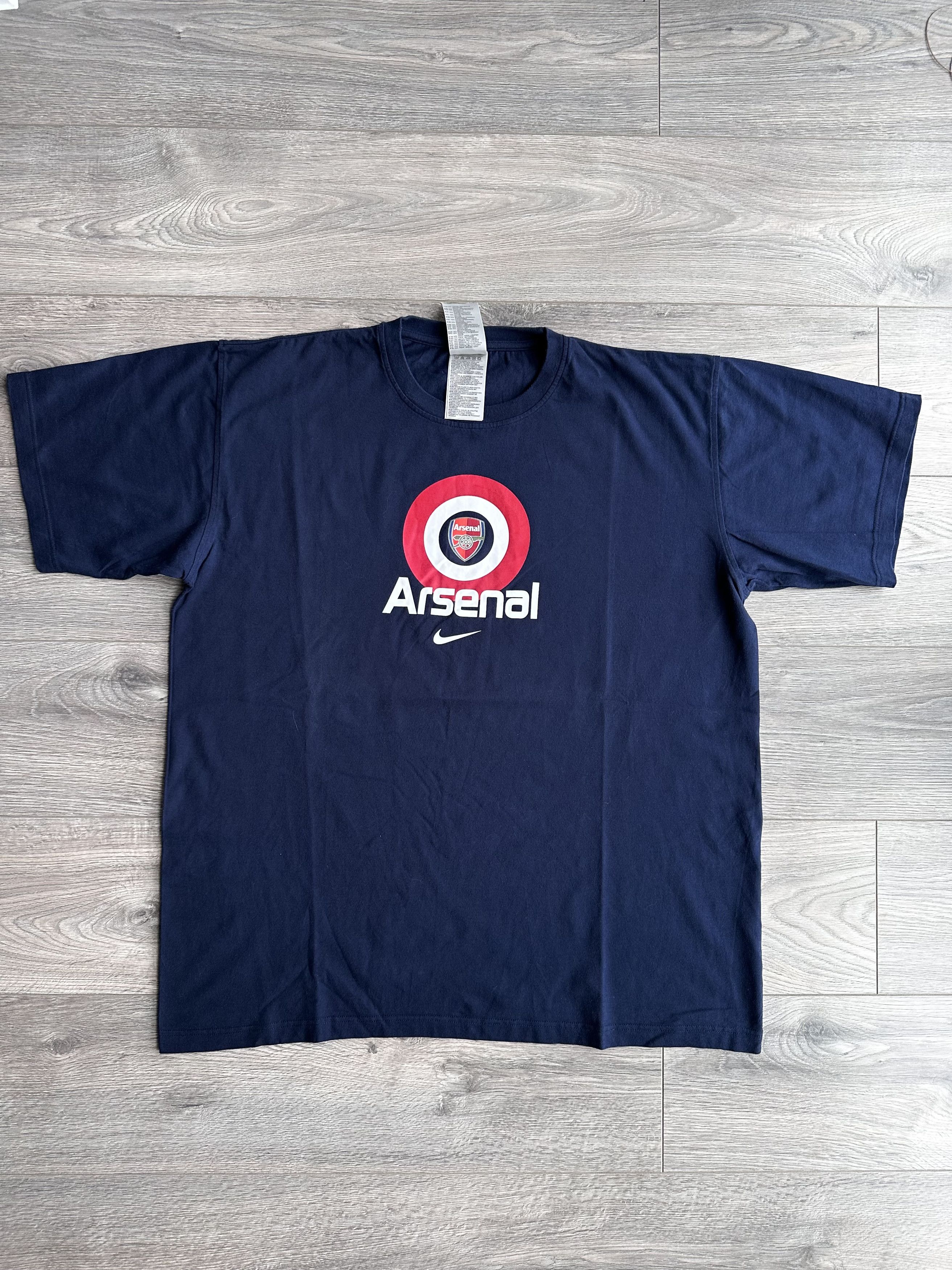 Nike × Vintage Nike vintage arsenal t shirt Size US XXL / EU 58 / 5 - 1 Thumbnail