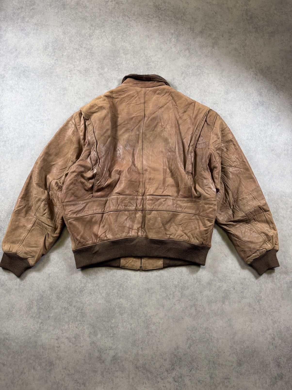 Banana Republic Banana Republic Vintage Leather Jacket Size US M / EU 48-50 / 2 - 4 Thumbnail