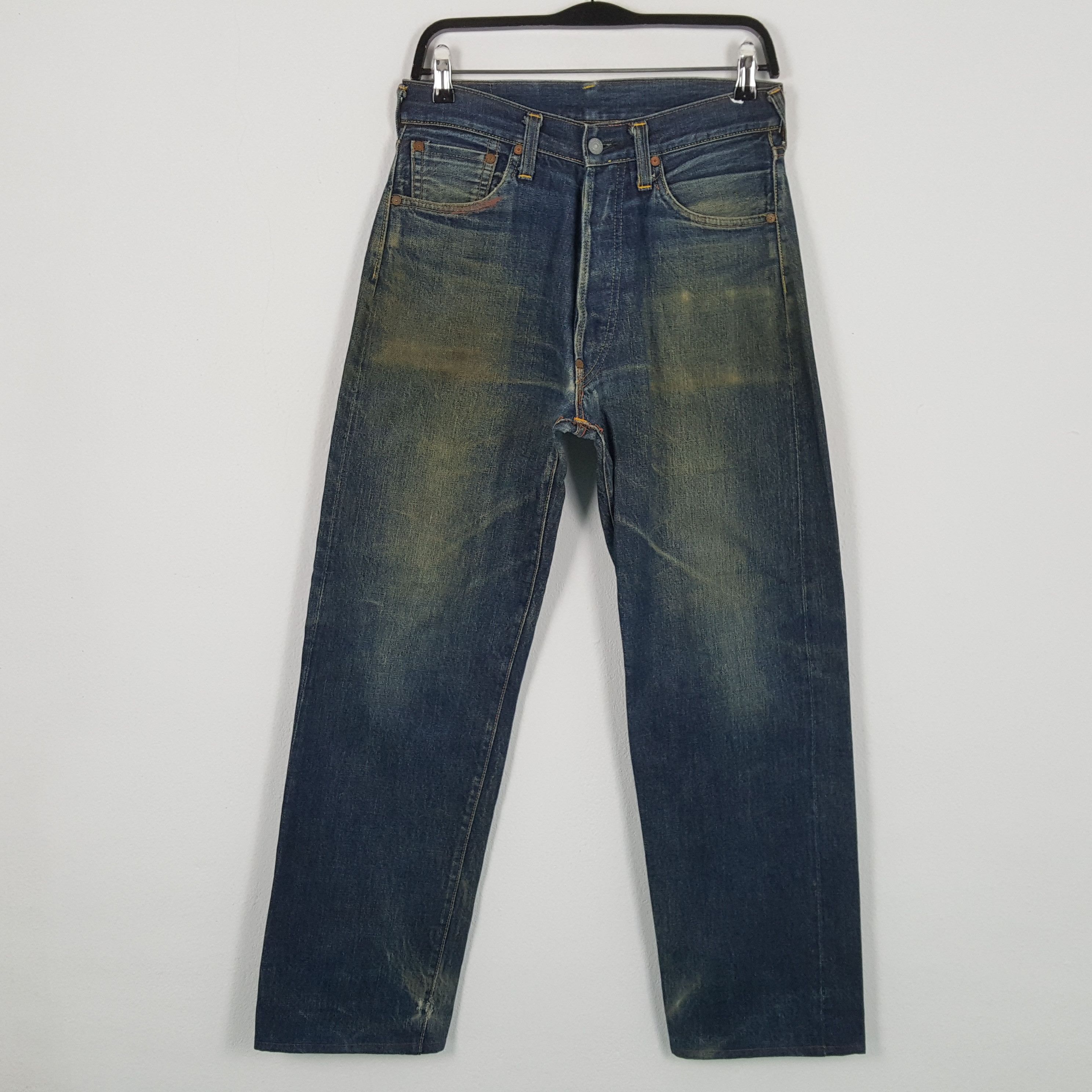 Evisu × Japanese Brand × Vintage EVIS Japanese Brand Streetwear Custom Daicock Style Jeans Size US 29 - 4 Thumbnail