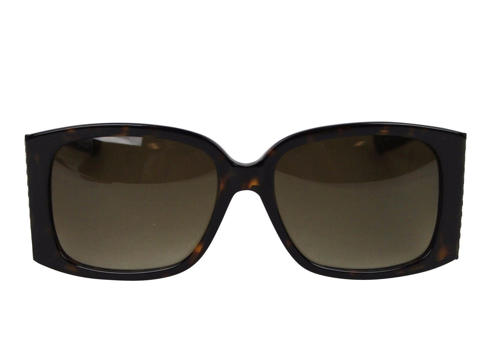 Bottega Veneta Women's Square Dark Brown Acetate Sunglasses With Box Size ONE SIZE - 1 Thumbnail