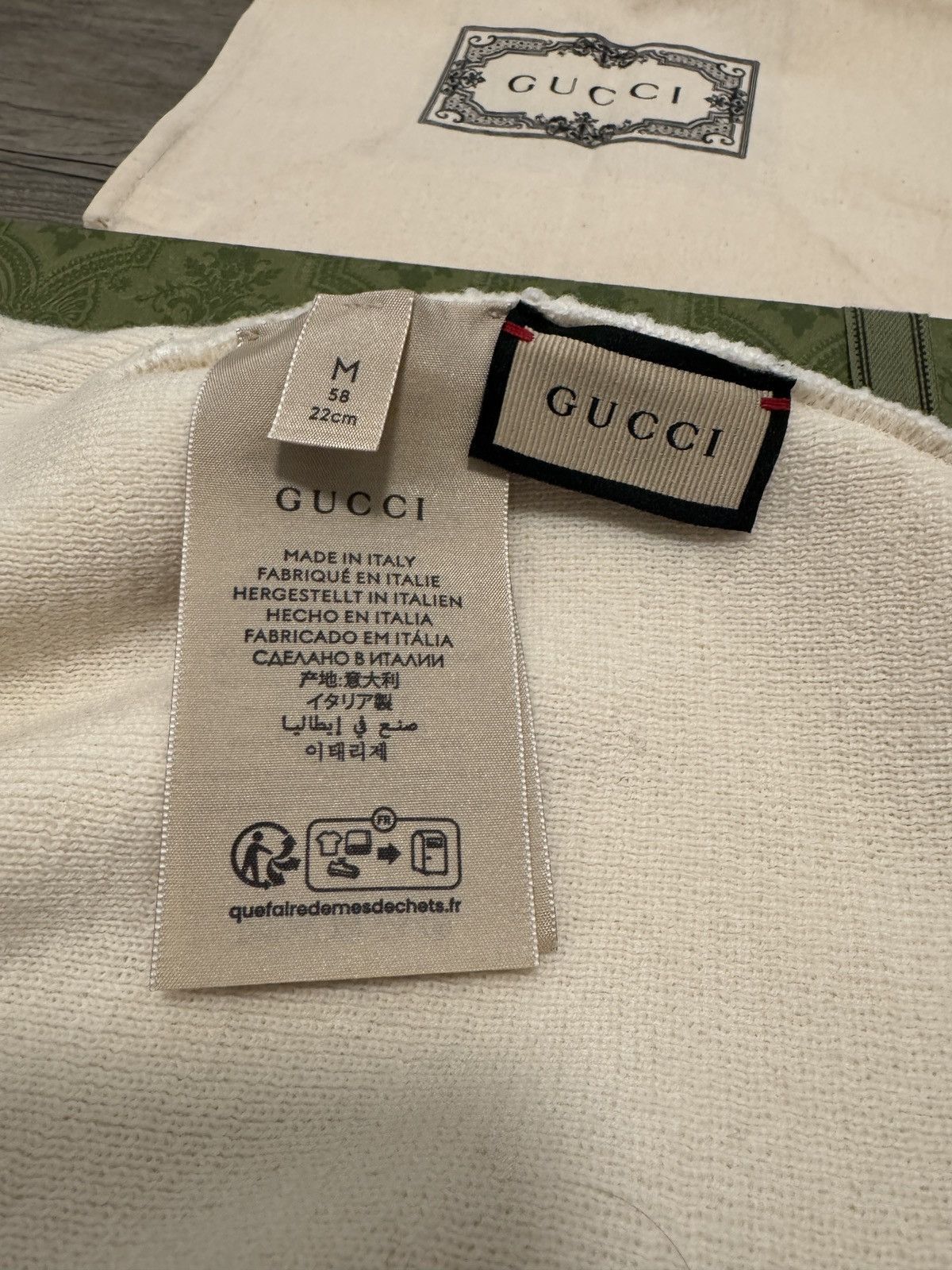 Gucci Gucci Wool Beanie Size ONE SIZE - 3 Thumbnail