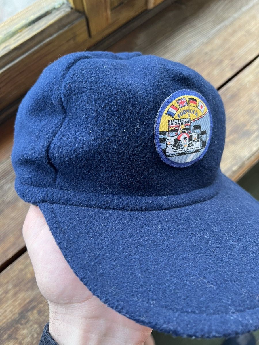 Vintage Vintage Streetwear Fleece Hat Formula 1 Y2K Size ONE SIZE - 6 Thumbnail